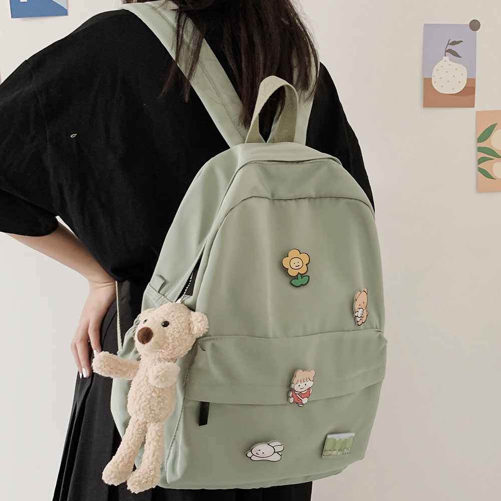 Bear Backpack Women's School