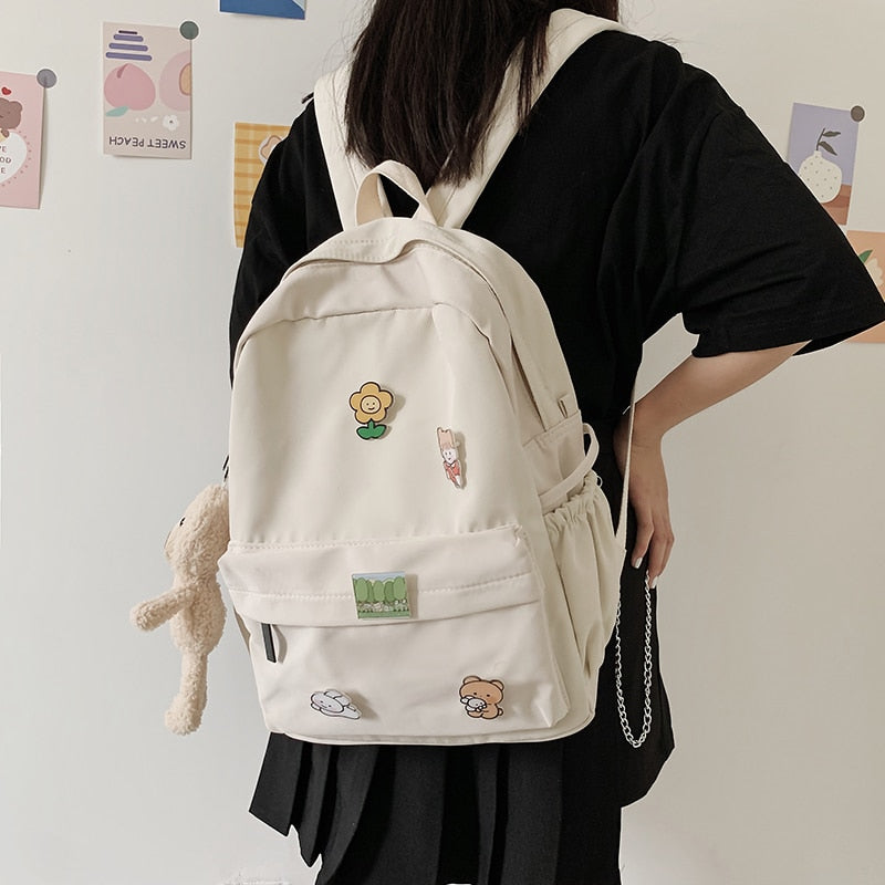 Bear Backpack Women's School