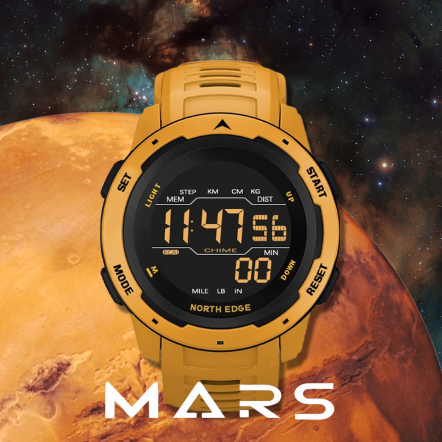 Relógio de Pulso Esportivo Mars