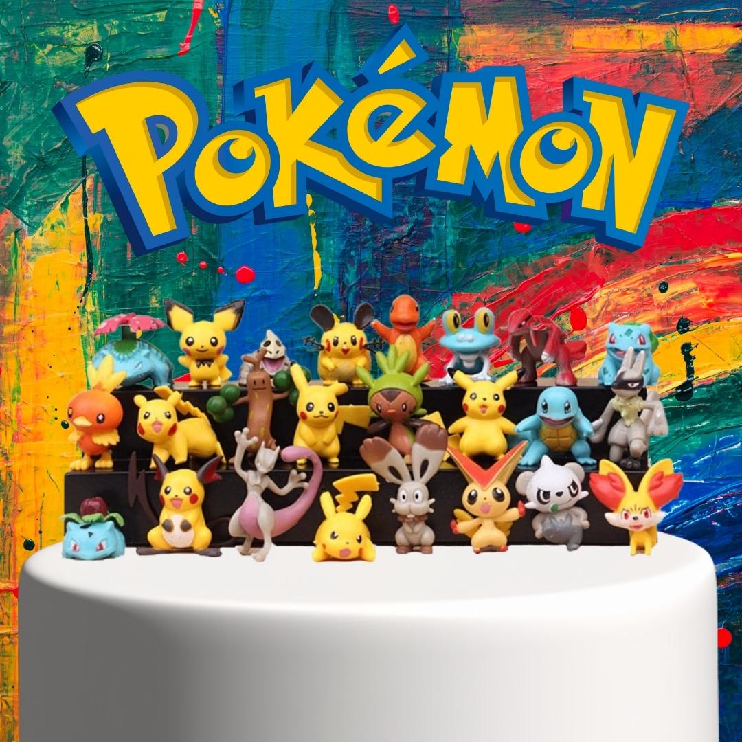 Set of 24 assorted Pokémon