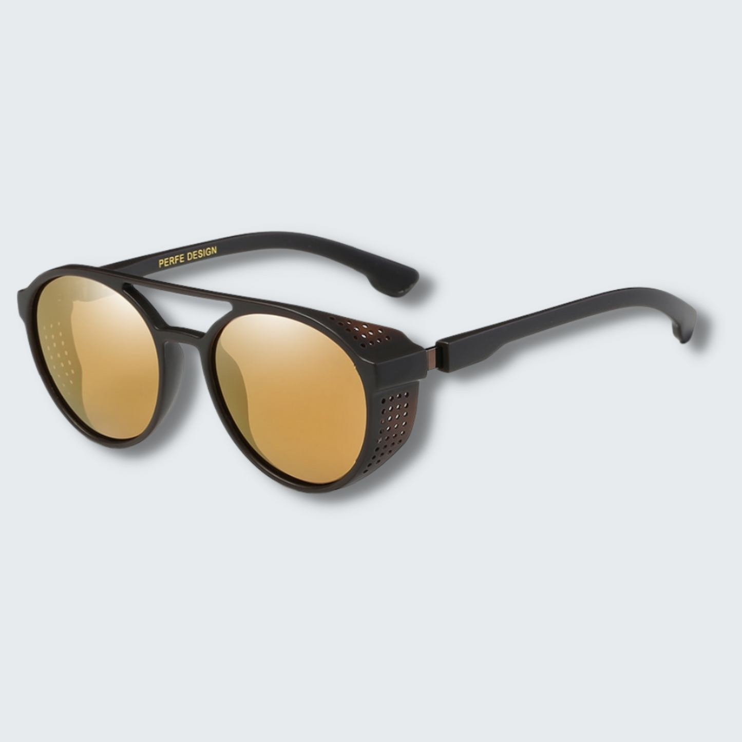 Steampunk polarized sunglasses