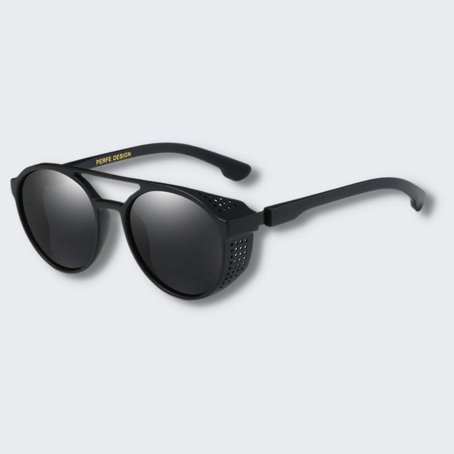 Steampunk polarized sunglasses