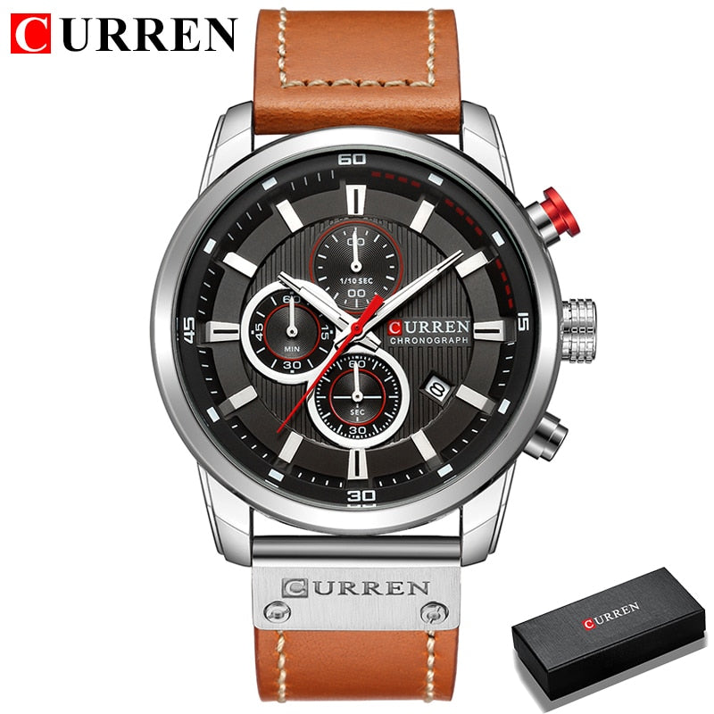 Curren Onyx watch