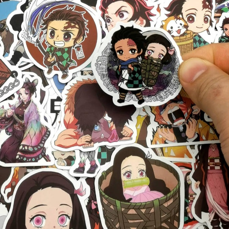 Demon Slayer Stickers - 50 Units