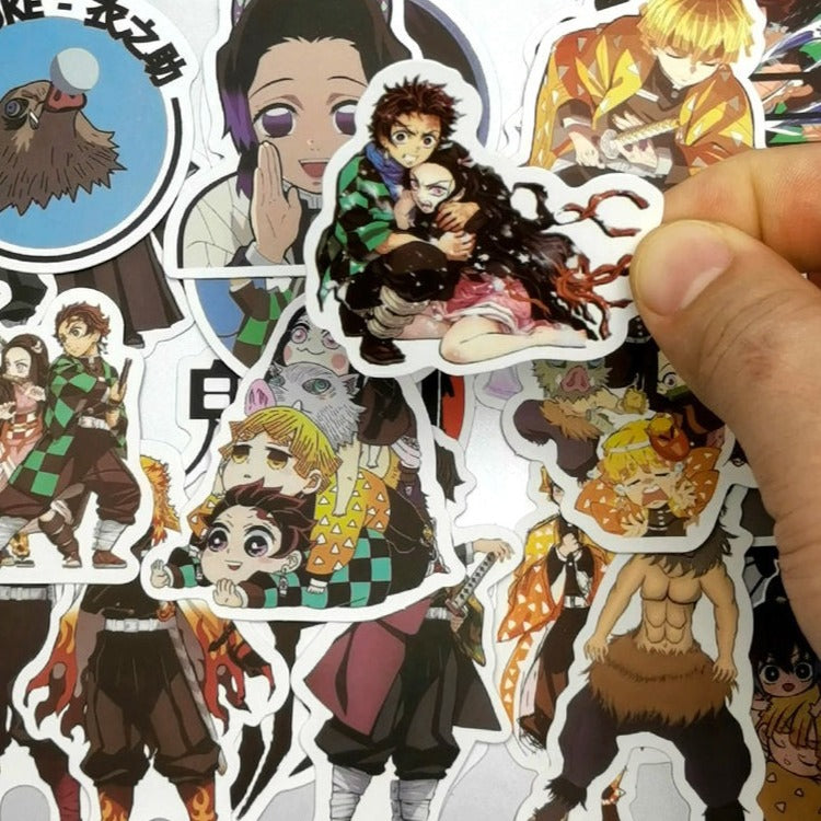 Demon Slayer Stickers - 50 Units