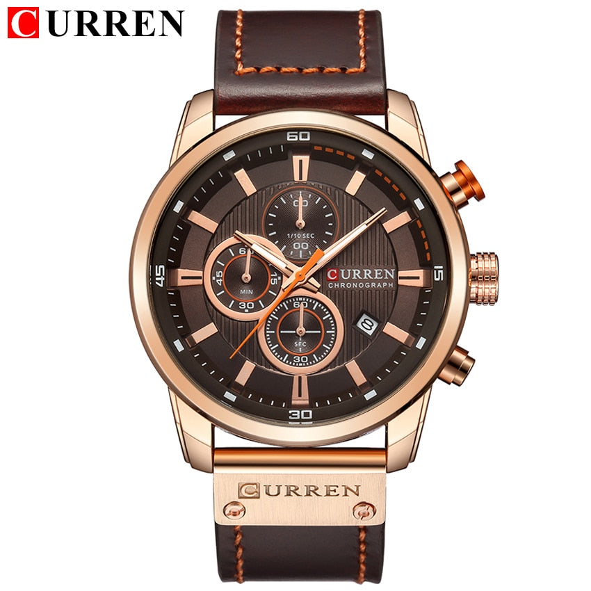 Curren Onyx watch