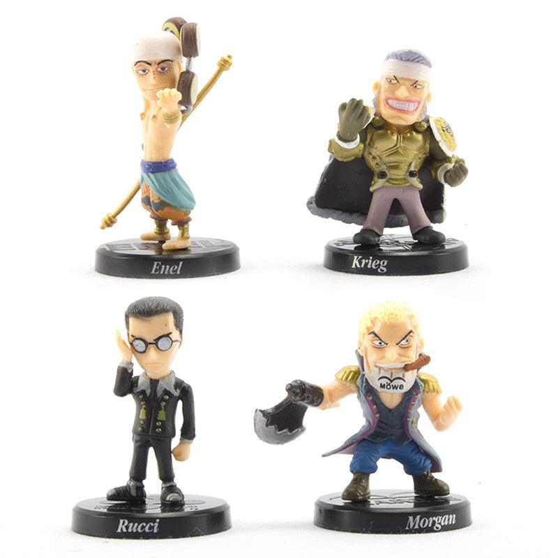 Coleção de 12 peças de One Piece