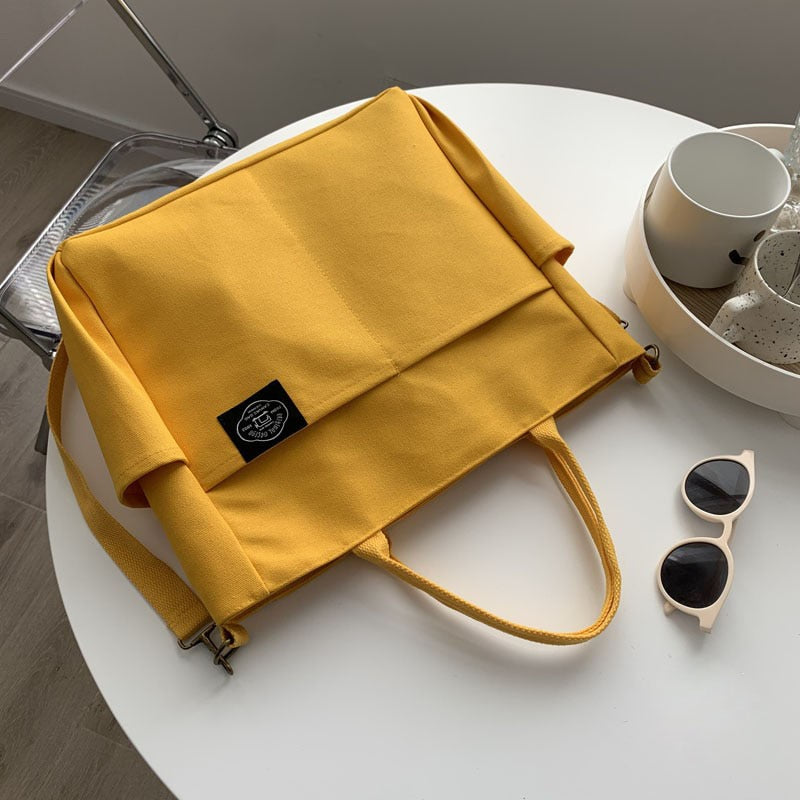 Bolsa de ombro transversal Canvas