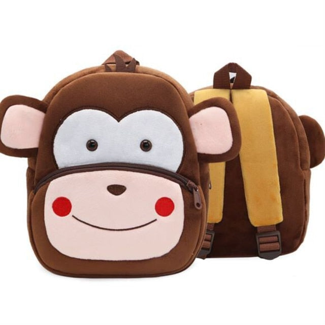 Mochilas de pelúcia infantil