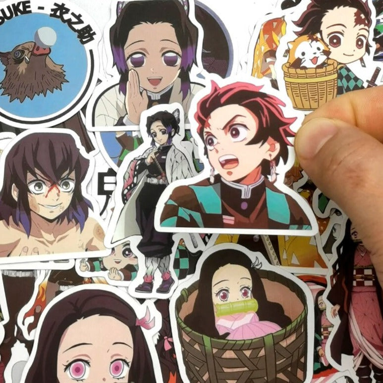 Demon Slayer Stickers - 50 Units