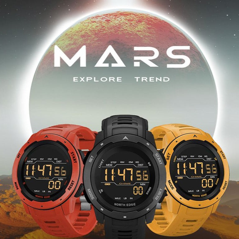 Relógio de Pulso Esportivo Mars