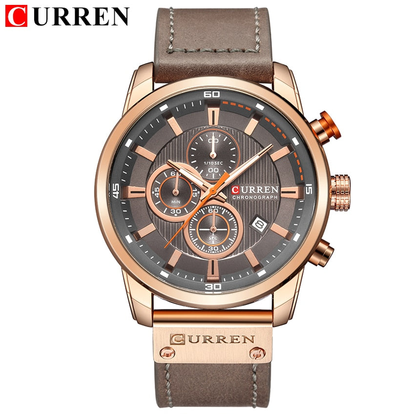 Curren Onyx watch