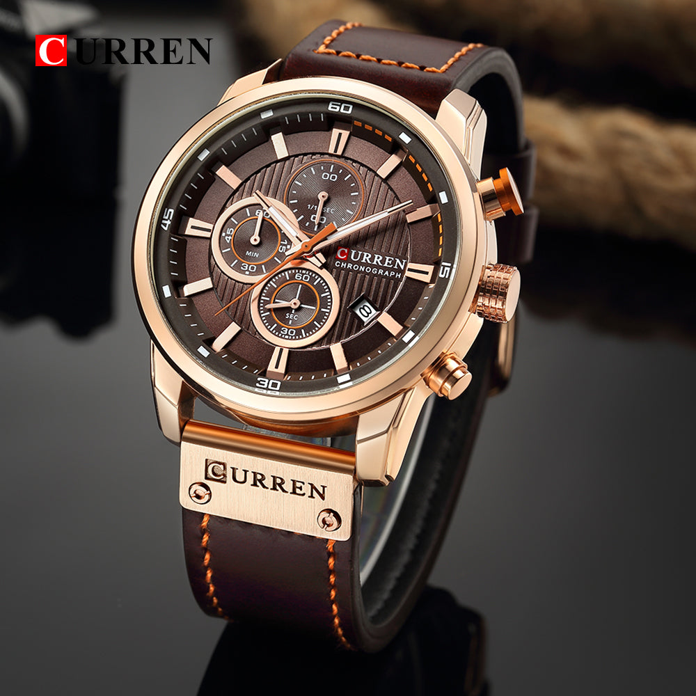 Curren Onyx watch