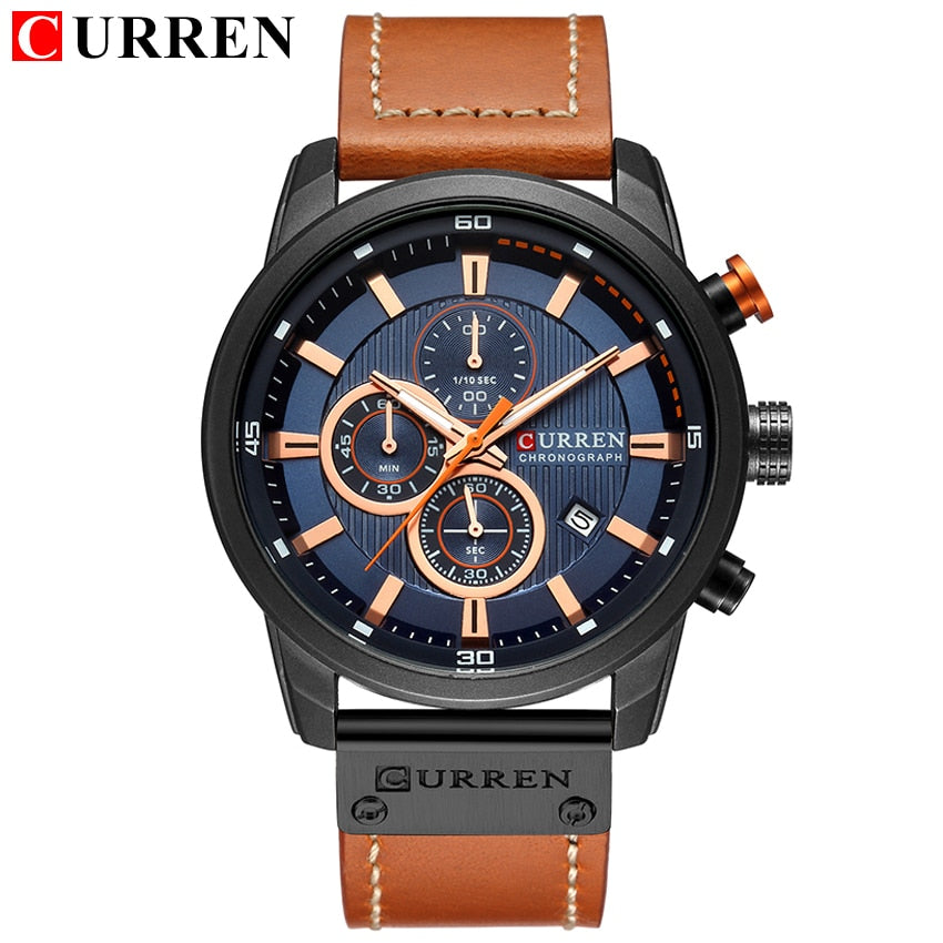 Curren Onyx watch