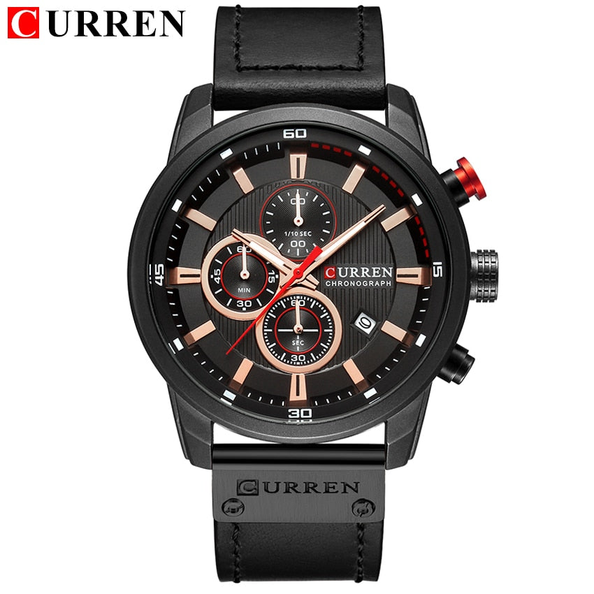 Curren Onyx watch