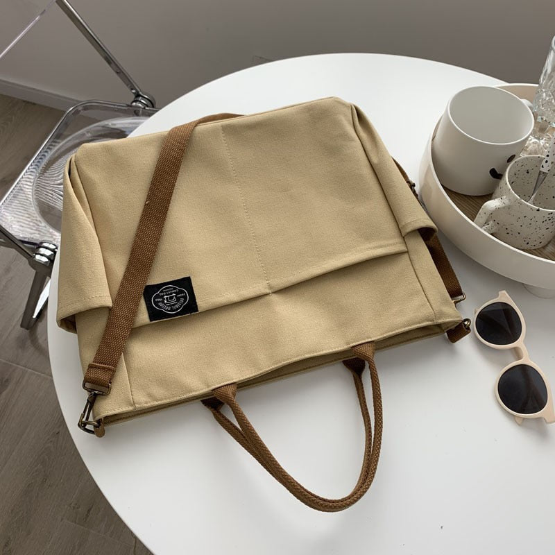 Bolsa de ombro transversal Canvas