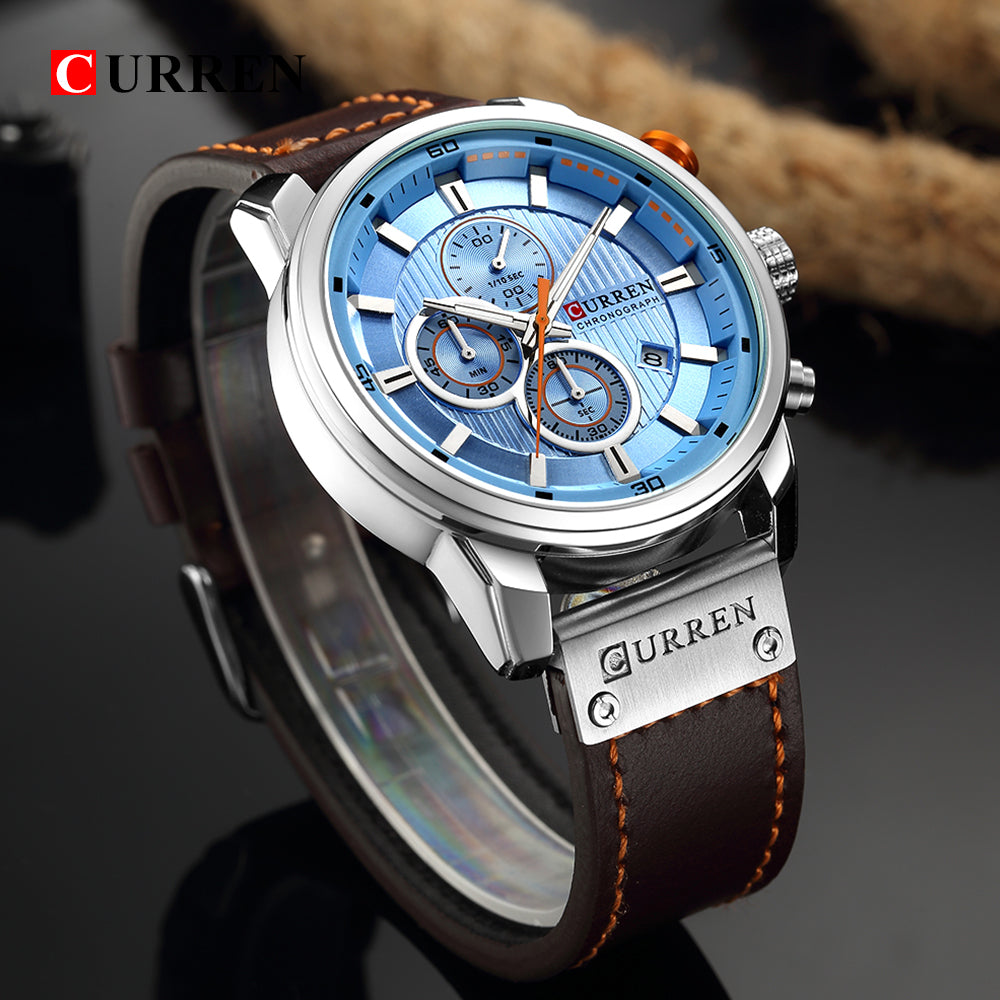 Curren Onyx watch