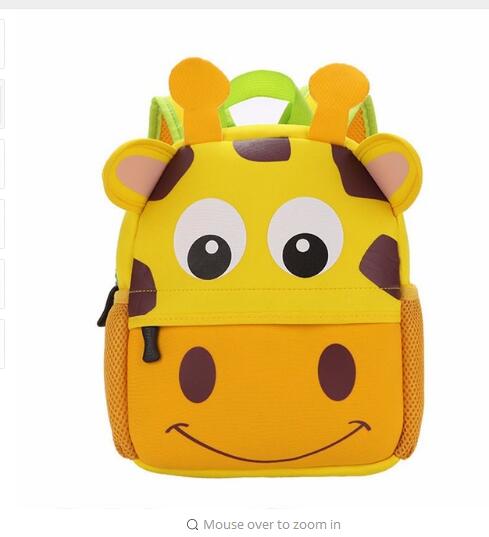 Mochilas de pelúcia infantil
