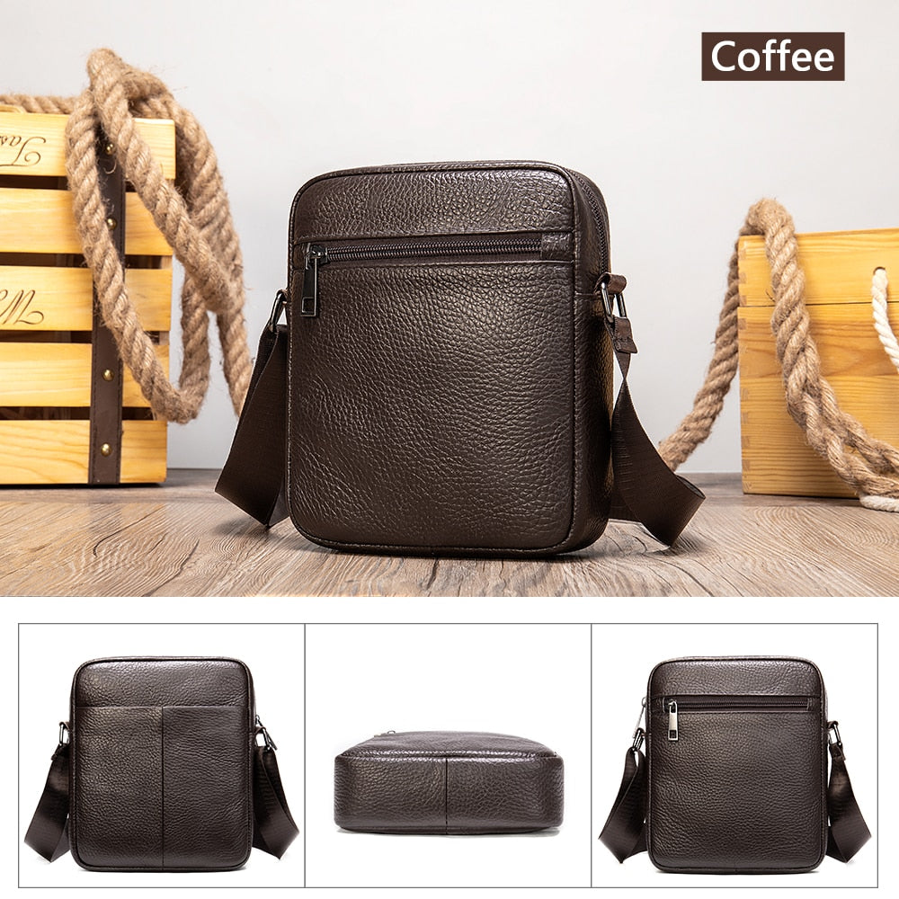 Bolsa de ombro feita Couro Legítimo