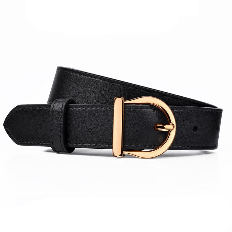 female leather belt