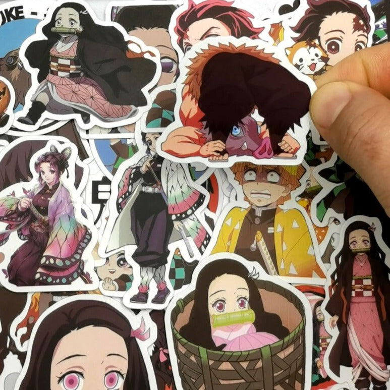Demon Slayer Stickers - 50 Units