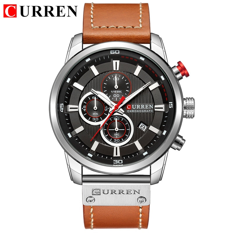 Curren Onyx watch