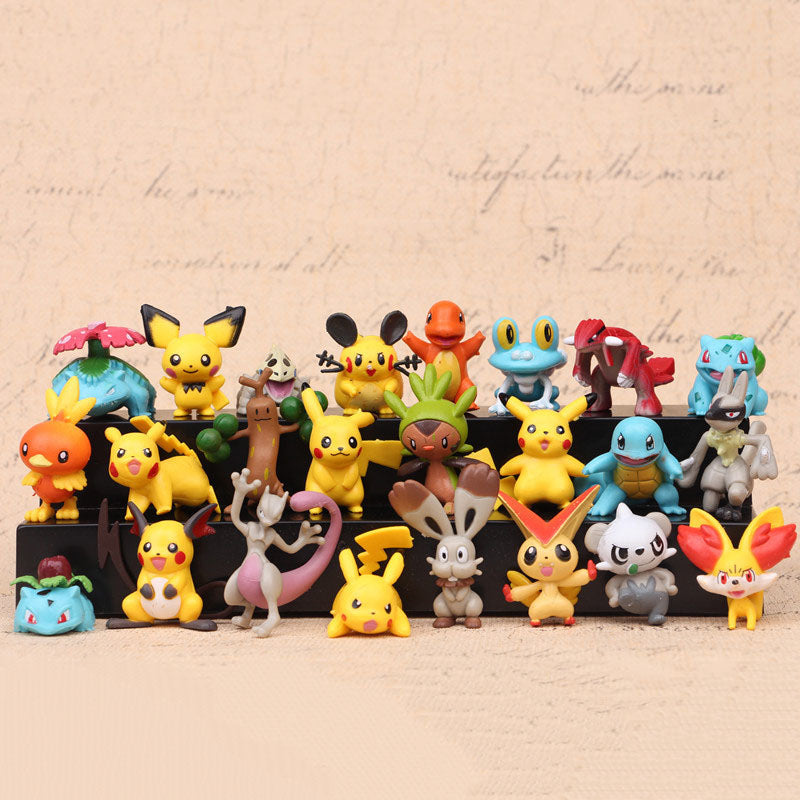 Set of 24 assorted Pokémon