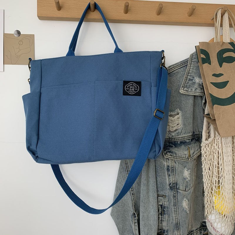 Bolsa de ombro transversal Canvas