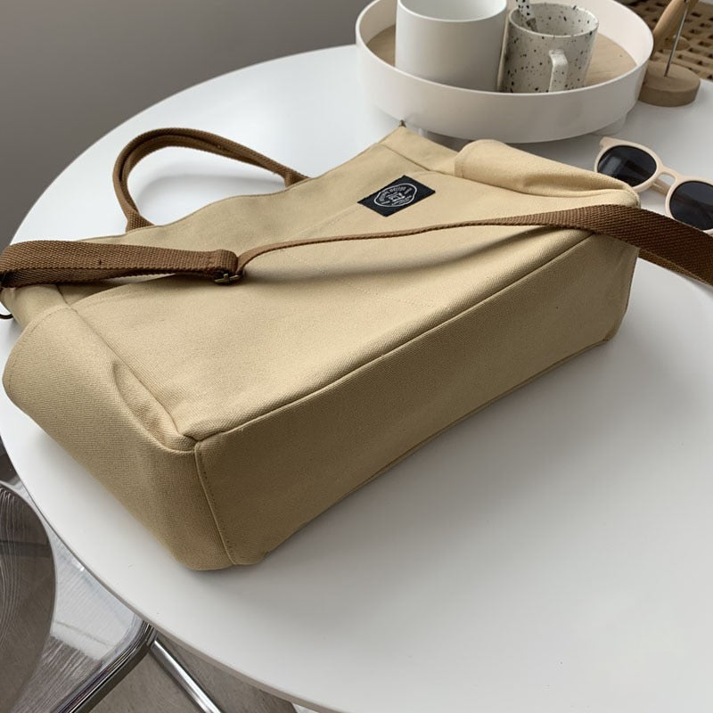 Bolsa de ombro transversal Canvas