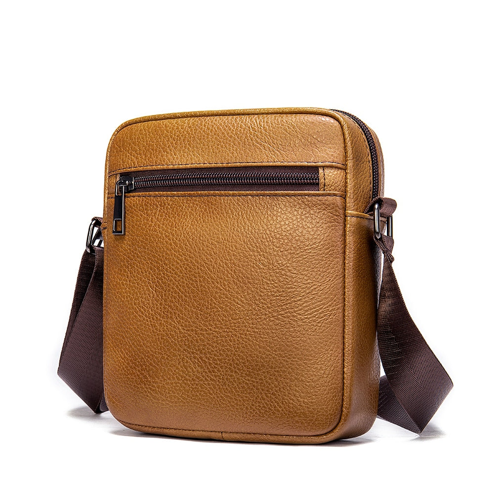 Bolsa de ombro feita Couro Legítimo