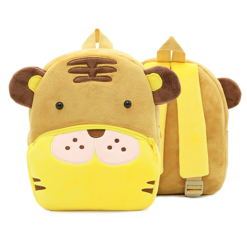 Mochilas de pelúcia infantil