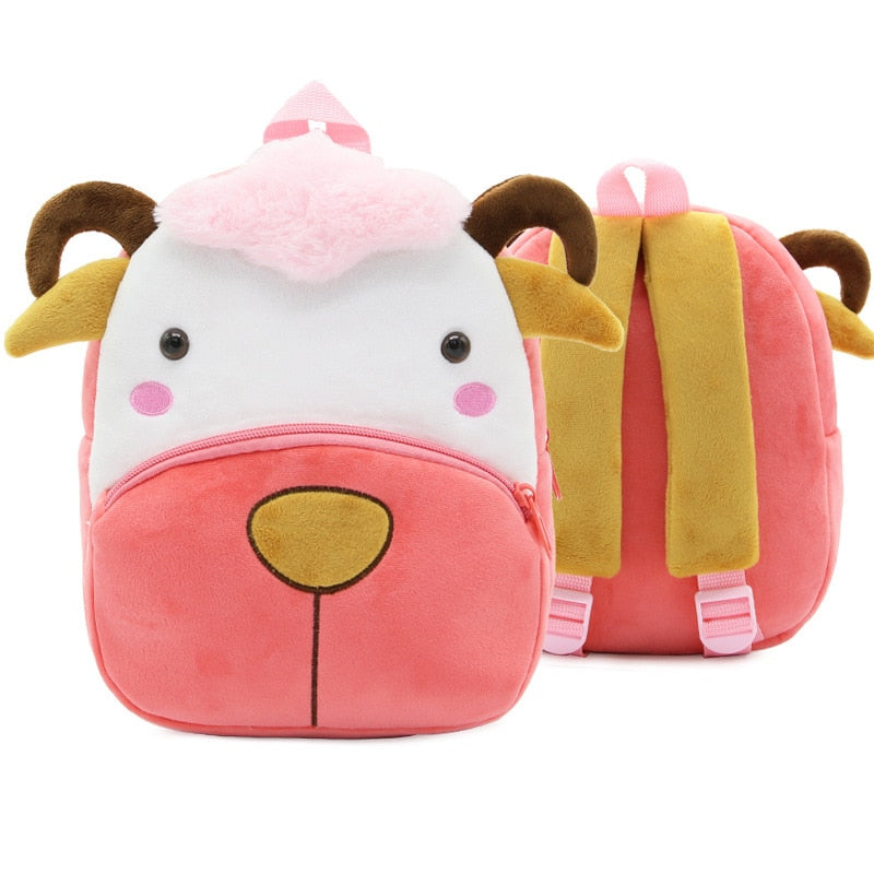 Mochilas de pelúcia infantil