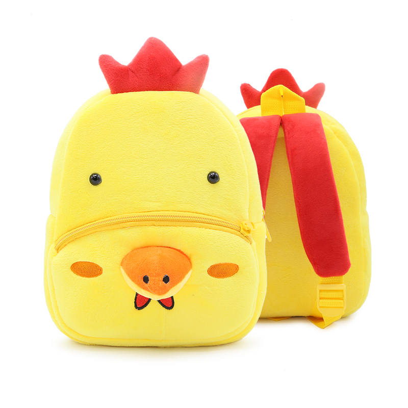 Mochilas de pelúcia infantil