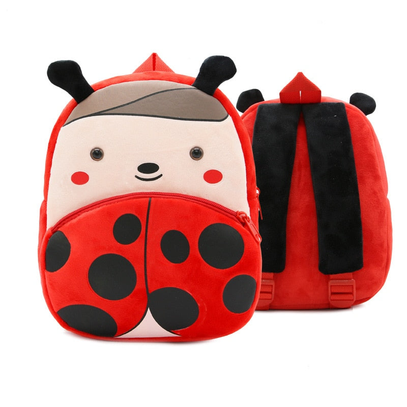 Mochilas de pelúcia infantil