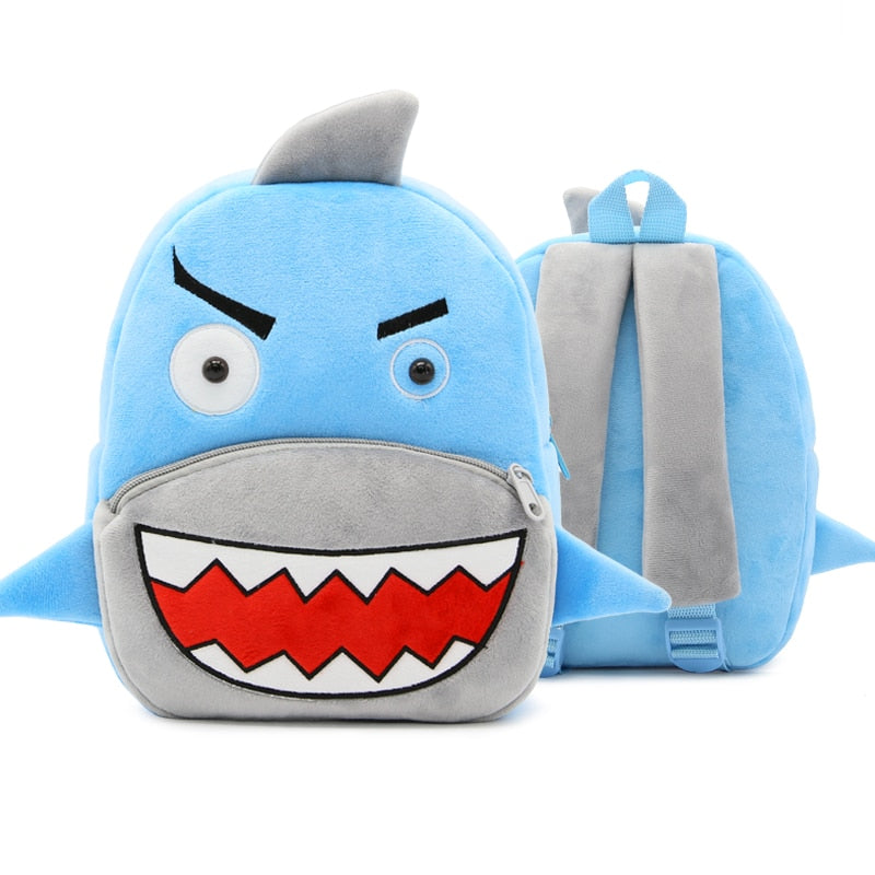 Mochilas de pelúcia infantil