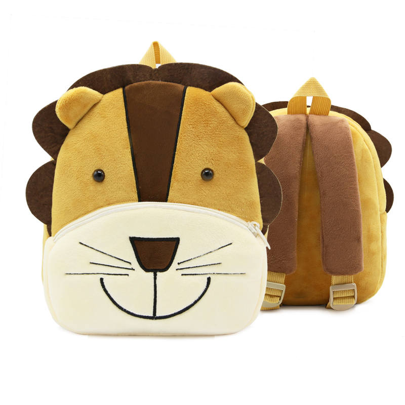 Mochilas de pelúcia infantil