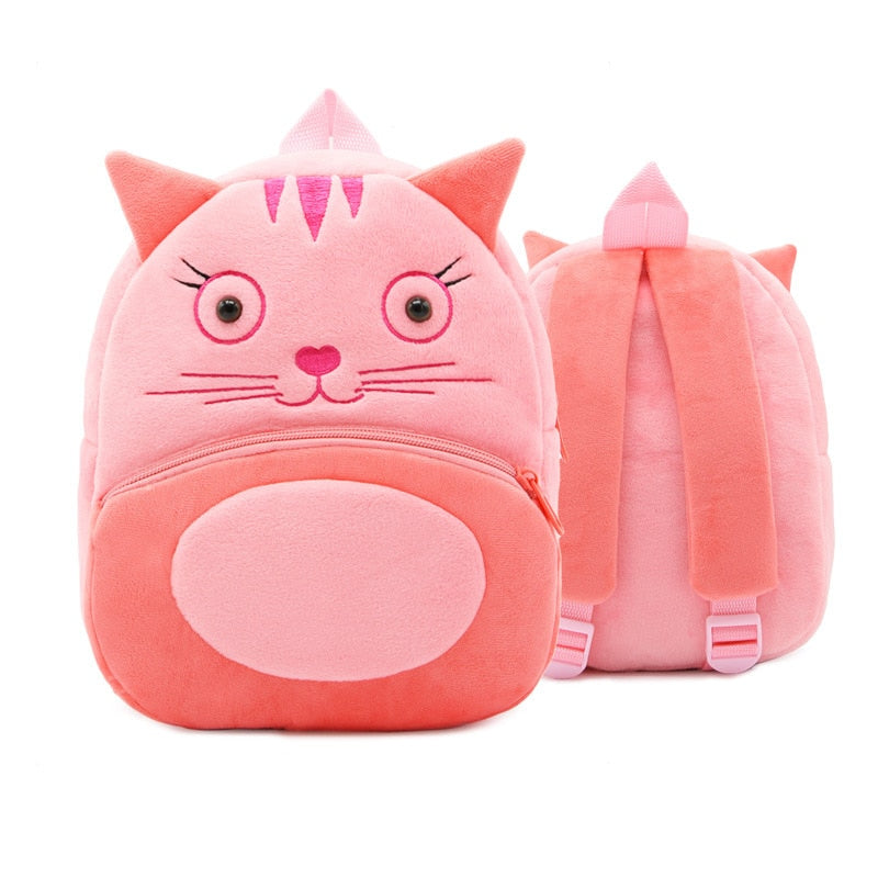 Mochilas de pelúcia infantil