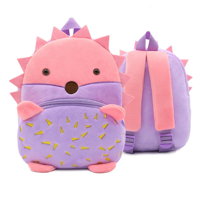 Mochilas de pelúcia infantil