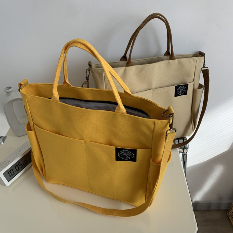 Bolsa de ombro transversal Canvas