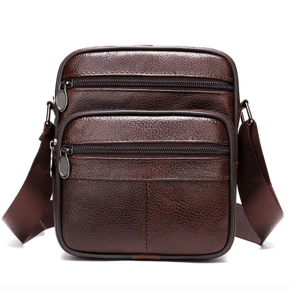 Bolsa de ombro feita Couro Legítimo