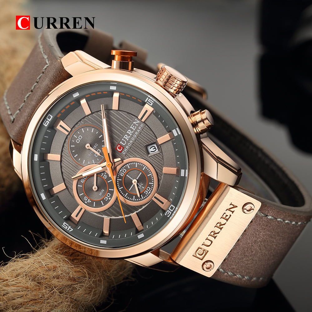 Curren Onyx watch