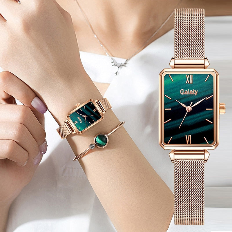 Women's Casual Watch with Bracelet