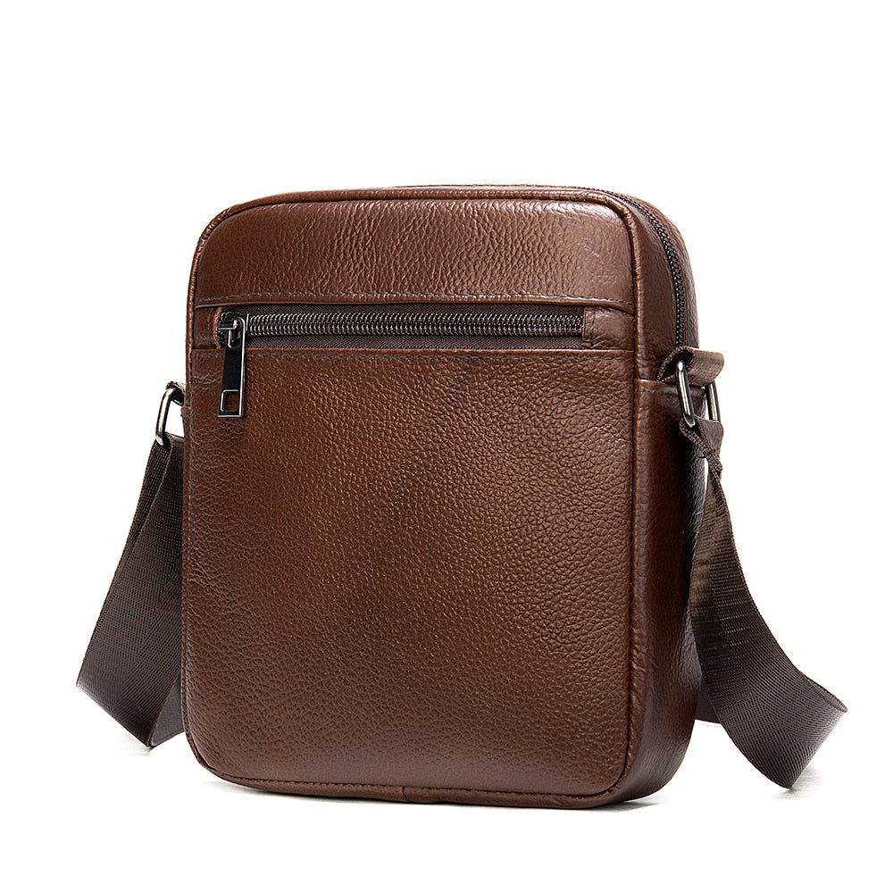 Bolsa de ombro feita Couro Legítimo