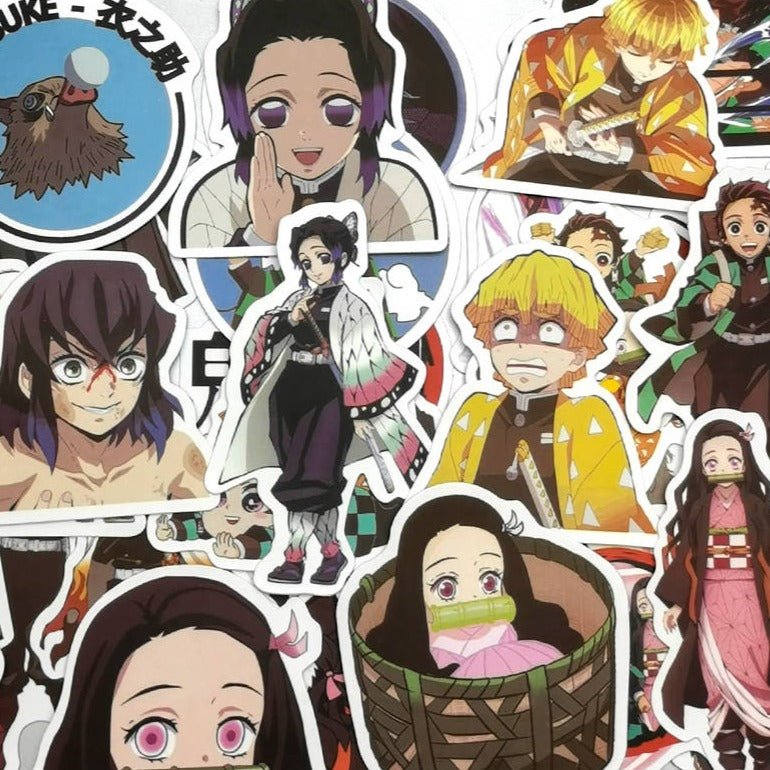 Demon Slayer Stickers - 50 Units