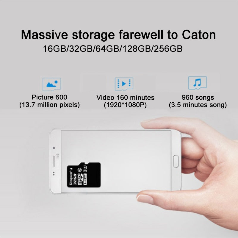 Cartão microsd Kingston modelo Canvas Select Plus de 64gb 16g 32gb 128gb 256gb