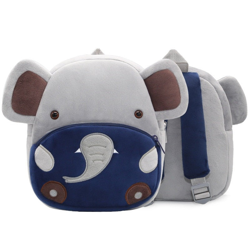 Mochilas de pelúcia infantil