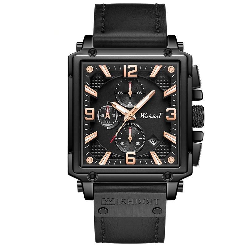 Wishdoit Men's Slim Sport Watch