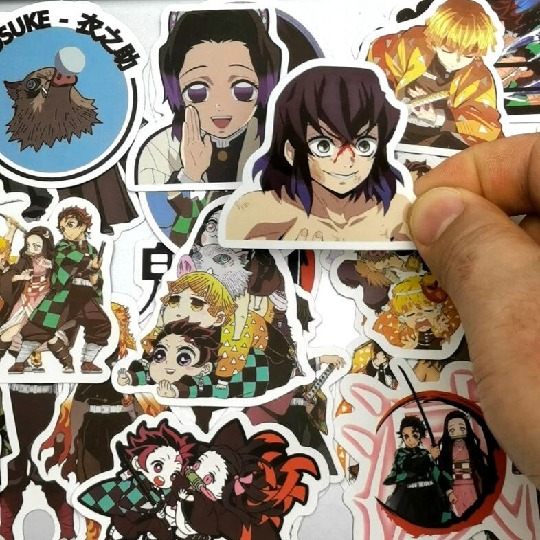 Demon Slayer Stickers - 50 Units
