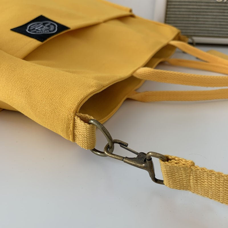 Bolsa de ombro transversal Canvas
