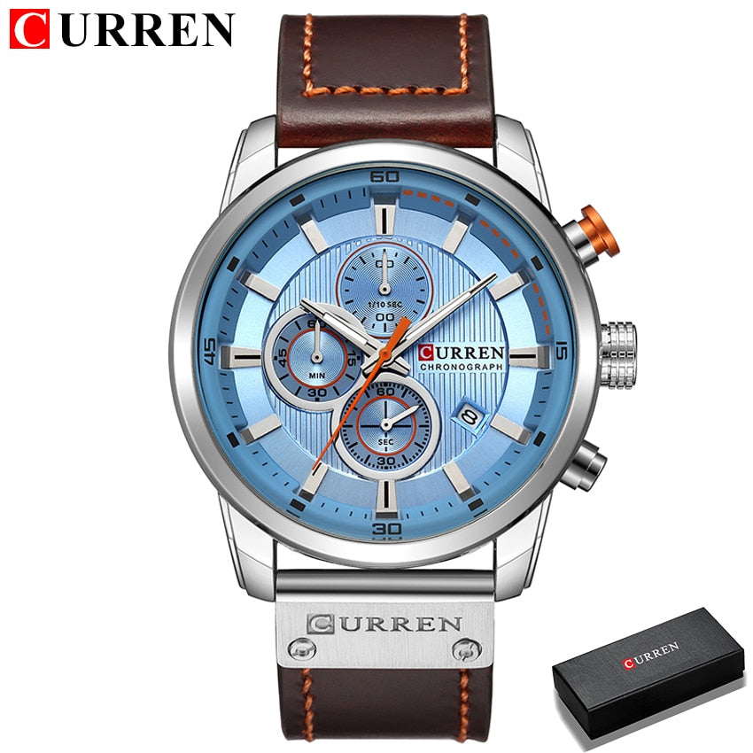 Curren Onyx watch